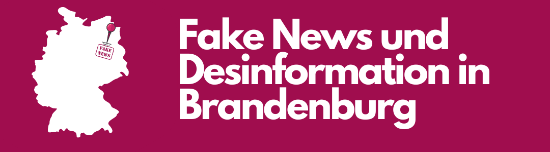 Fake News und Desinformation in Brandenburg