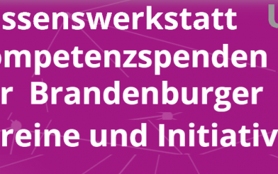 Wissenwerkstatt für Brandenburger Vereine und Initiativen